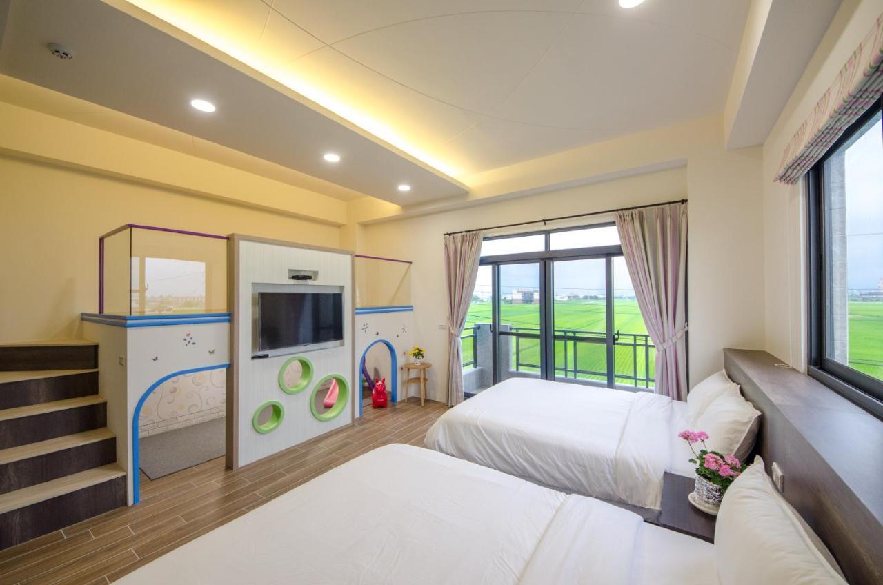 渡小夜電梯民宿 Yilannight B&B Wujie Eksteriør bilde