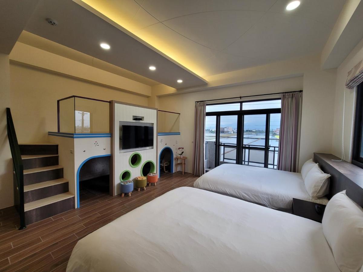 渡小夜電梯民宿 Yilannight B&B Wujie Eksteriør bilde