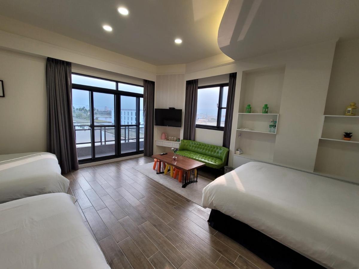 渡小夜電梯民宿 Yilannight B&B Wujie Eksteriør bilde
